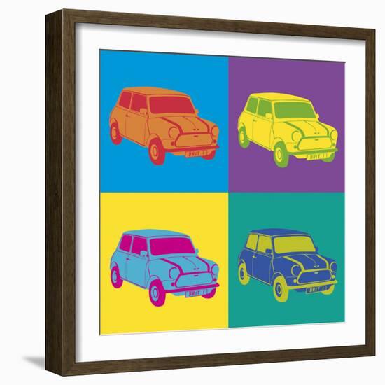 Retro Classic II-Clara Wells-Framed Giclee Print