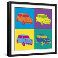 Retro Classic II-Clara Wells-Framed Giclee Print