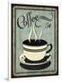 Retro Coffee I-N. Harbick-Framed Art Print