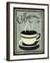 Retro Coffee I-N. Harbick-Framed Art Print