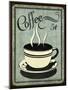 Retro Coffee I-N. Harbick-Mounted Art Print