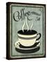 Retro Coffee I-N. Harbick-Stretched Canvas