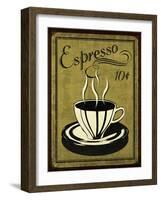 Retro Coffee II-N. Harbick-Framed Art Print