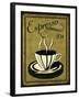 Retro Coffee II-N. Harbick-Framed Art Print