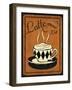 Retro Coffee IV-N. Harbick-Framed Art Print