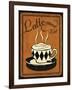 Retro Coffee IV-N. Harbick-Framed Art Print