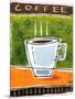 Retro Coffee-Ken Daly-Mounted Art Print