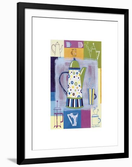 Retro Coffee-Lucy Davies-Framed Art Print