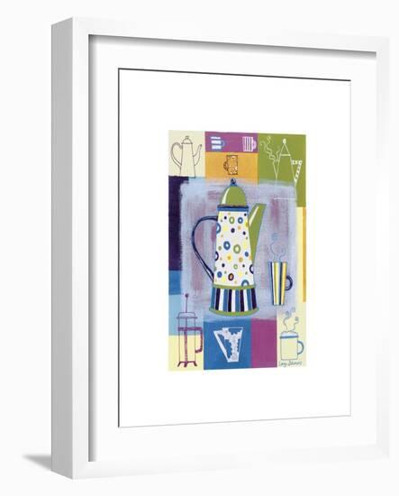 Retro Coffee-Lucy Davies-Framed Art Print