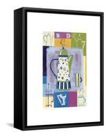 Retro Coffee-Lucy Davies-Framed Stretched Canvas