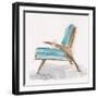 Retro Comfort II-Ethan Harper-Framed Art Print