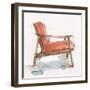 Retro Comfort III-Ethan Harper-Framed Art Print