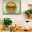 Retro Cover For Fast Food Menu-elfivetrov-Mounted Art Print displayed on a wall