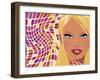 Retro Cubes-Mandy Reinmuth-Framed Art Print