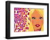 Retro Cubes-Mandy Reinmuth-Framed Art Print