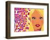 Retro Cubes-Mandy Reinmuth-Framed Art Print