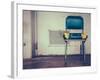 Retro Damaged Chair-Mr Doomits-Framed Photographic Print