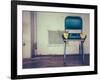 Retro Damaged Chair-Mr Doomits-Framed Photographic Print