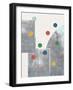 Retro Dots No.1-THE MIUUS STUDIO-Framed Photographic Print