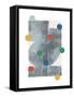 Retro Dots No2.-THE MIUUS STUDIO-Framed Stretched Canvas