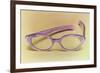 Retro Eyeglasses-null-Framed Premium Giclee Print