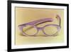 Retro Eyeglasses-null-Framed Premium Giclee Print