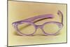 Retro Eyeglasses-null-Mounted Art Print