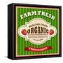 Retro Farm Fresh Poster Design-Catherinecml-Framed Stretched Canvas