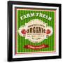 Retro Farm Fresh Poster Design-Catherinecml-Framed Art Print