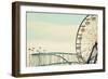 Retro Ferris-Gail Peck-Framed Photographic Print