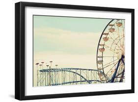 Retro Ferris-Gail Peck-Framed Photographic Print