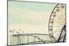 Retro Ferris-Gail Peck-Mounted Photographic Print