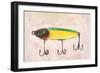 Retro Fishing Lure IV-Regina Moore-Framed Art Print