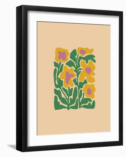 Retro Flower II-Dariia Khotenko-Framed Photographic Print