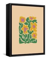 Retro Flower II-Dariia Khotenko-Framed Stretched Canvas