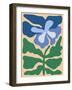 Retro Flower Print I-Dariia Khotenko-Framed Photographic Print