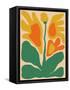 Retro Flower Print III-Dariia Khotenko-Framed Stretched Canvas