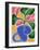 Retro Flower Print VIII-Dariia Khotenko-Framed Photographic Print