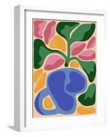 Retro Flower Print VIII-Dariia Khotenko-Framed Photographic Print