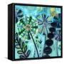 Retro Flowers-Wyanne-Framed Stretched Canvas