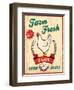 Retro Fresh Eggs Poster Design-Catherinecml-Framed Art Print