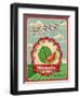 Retro Fresh Food Poster Design-Catherinecml-Framed Art Print