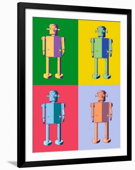 Retro Future-Mark Carrel-Framed Art Print