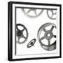 Retro- Gears #4-Alan Blaustein-Framed Photographic Print