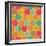 Retro Geometric Pattern-Victoria Kalinina-Framed Art Print