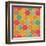 Retro Geometric Seamless Pattern With Seamless Texture-Heizel-Framed Art Print