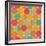 Retro Geometric Seamless Pattern With Seamless Texture-Heizel-Framed Premium Giclee Print