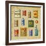 Retro Grocery Set-Oleg Iatsun-Framed Art Print