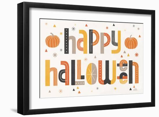 Retro Halloween I-Laura Marshall-Framed Premium Giclee Print