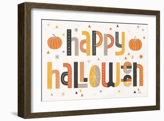 Retro Halloween I-Laura Marshall-Framed Premium Giclee Print